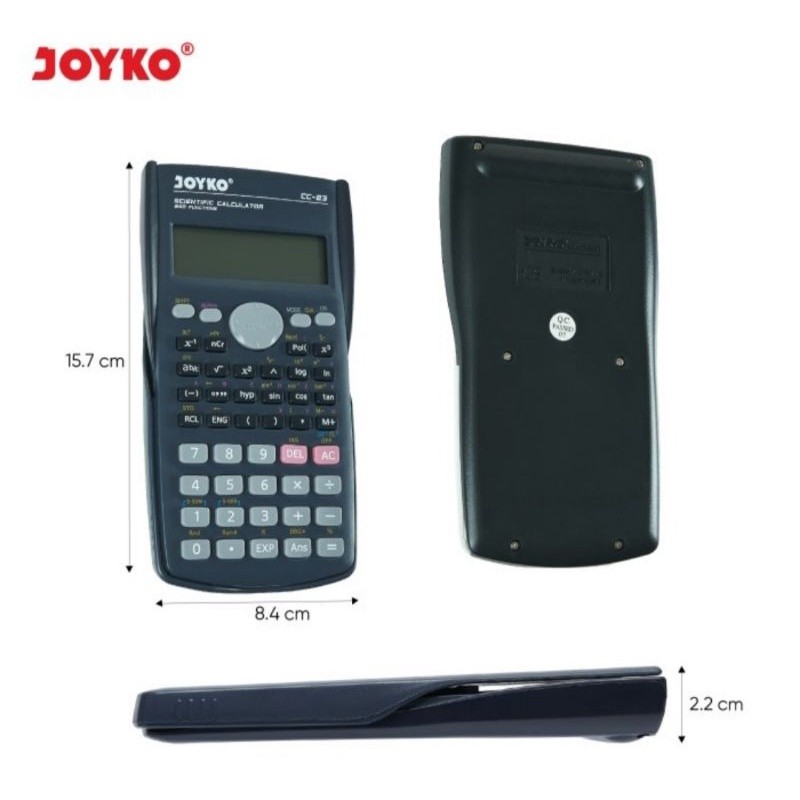

Kalkulator Ilmiah Joyko CC-23 Scientific Calculator