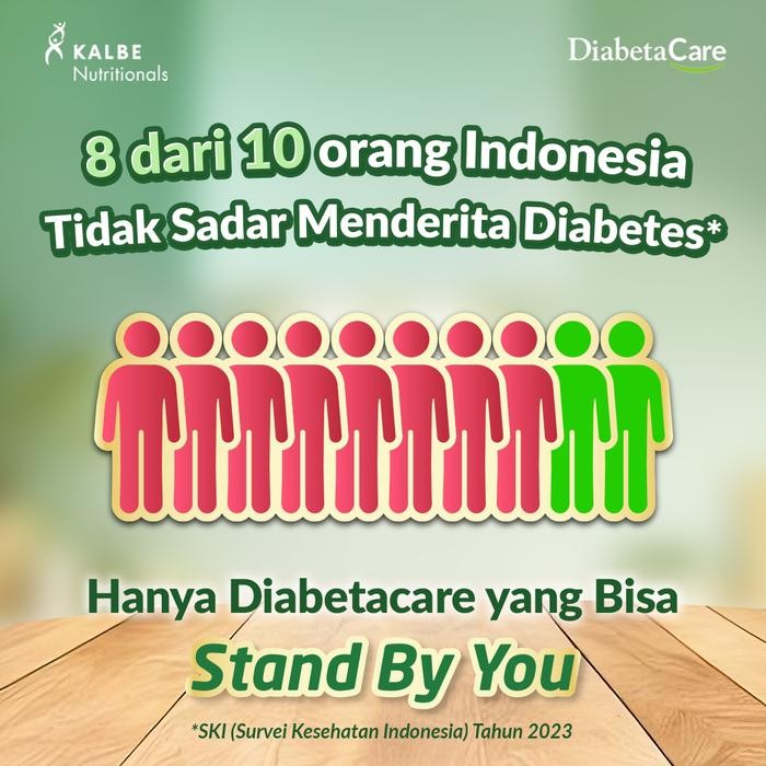 

BARANG TERLARIS Buy 3 Diabetacare Milk Vanilla 500G Free Payung