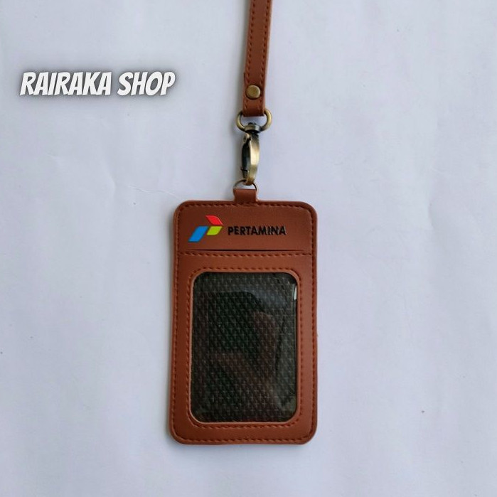 

Id Card Holder Kulit Name Tag Holder Kulit PERTAMINA
