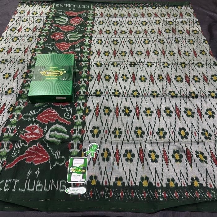 Sarung Ketjubung Goyor Green Terlaris