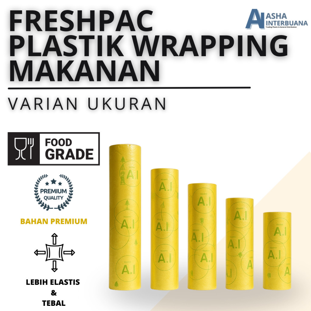 FRESHPAC Plastik Wrapping Makanan Plastik Pembungkus Makanan Cling Wrap Wrapping Makanan
