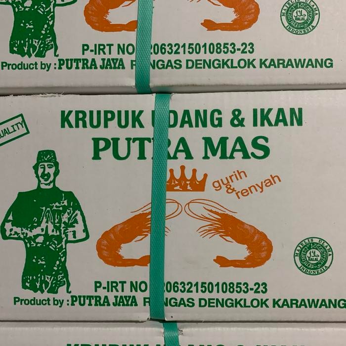 

Krupuk / Kerupuk Udang Putra Mas 5 Kg Jenis Mede 1 Dus Karton Promo