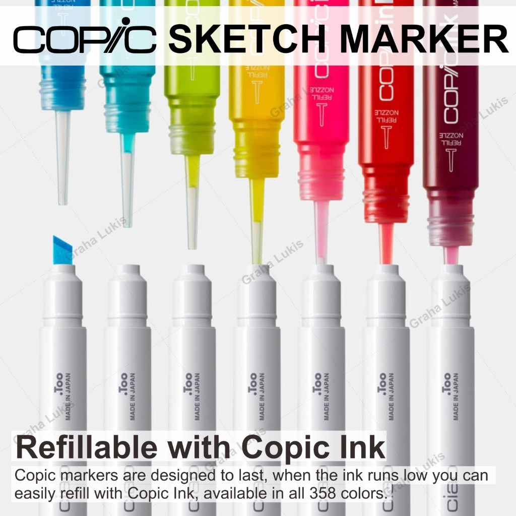 

COPIC SKETCH MARKER VARIAN W - WARM GRAY