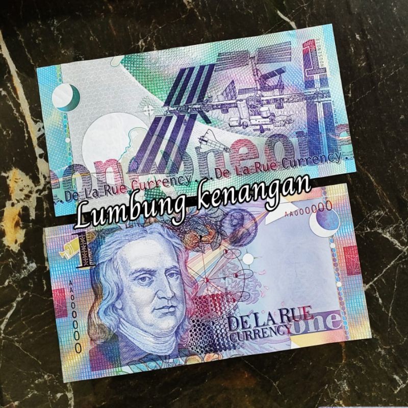 Test note De La Rue Currency Noser 000000
