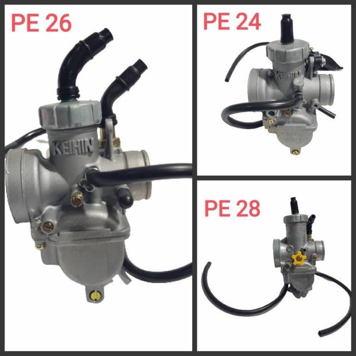 Karbu Karburator pe 24 26 28 Keihin original japan