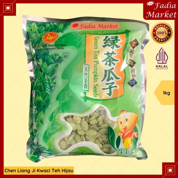 

Chen Liang Ji Kwaci Teh Hijau Green Tea Pumpkin Seeds 1Kg Promo