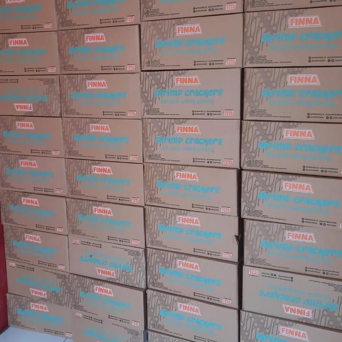 

Finna Krupuk Udang 1 Dus Isi 120 Pcs Snack Terbaru