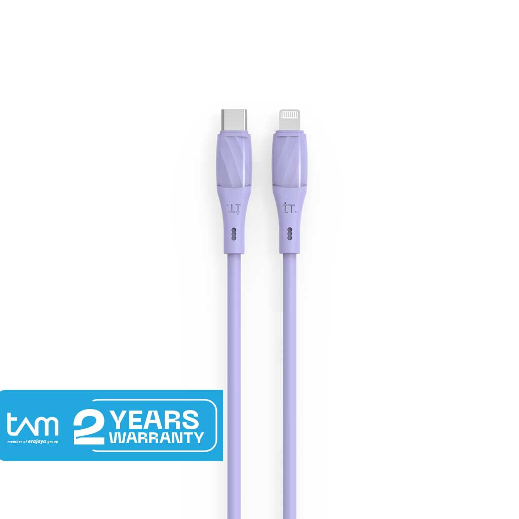 It Trans Silica Cable C to L - Lilac