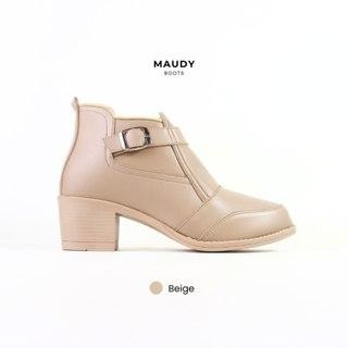 JTTOP" ONE LOVE MAUDY BOOTS LATTE - SEPATU BOOTS WANITA