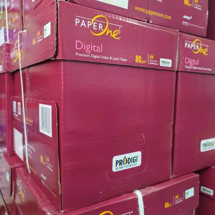 

kertas a4 80gr paperone 1dus