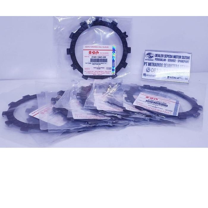 Suzuki Genuine Part, Kampas Kopling Set, Gsx, Fu 150, Rgr 150 #Gratisongkir