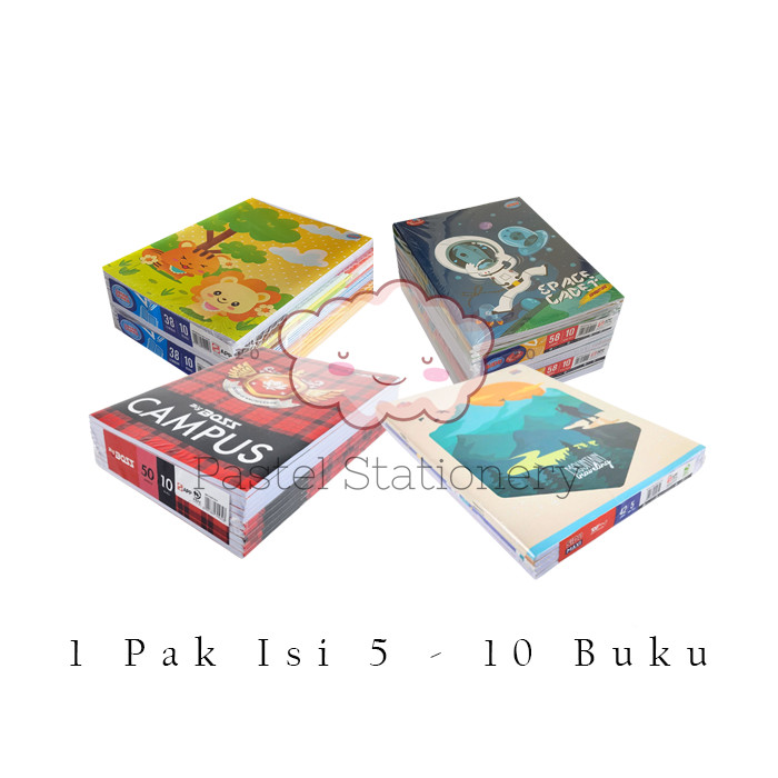 

[PACK] Buku Tulis Sekolah Anak SIDU Big Boss Skola 38 42 50 58 78 100 Lembar 1 Pak Sinar Dunia