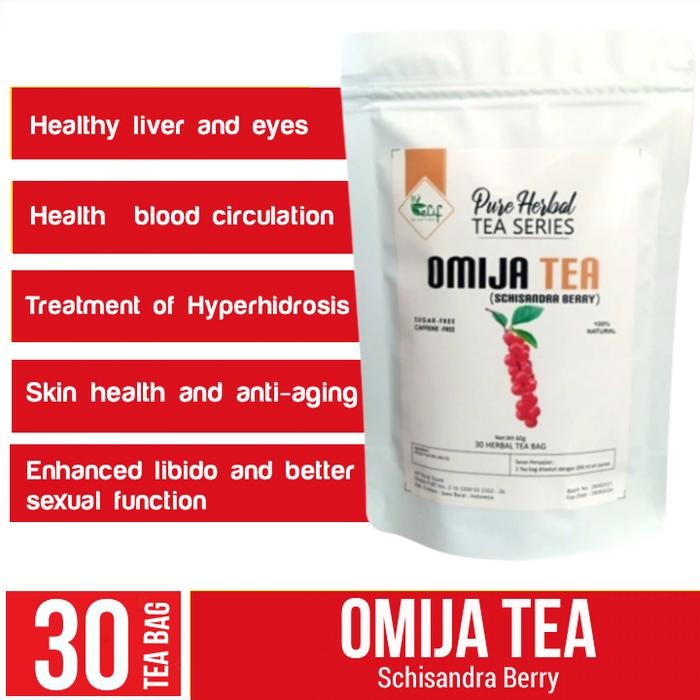 

Omija Tea : Schisandra Berry / Schisandra Fruit Tea (30 Tea Bag)
