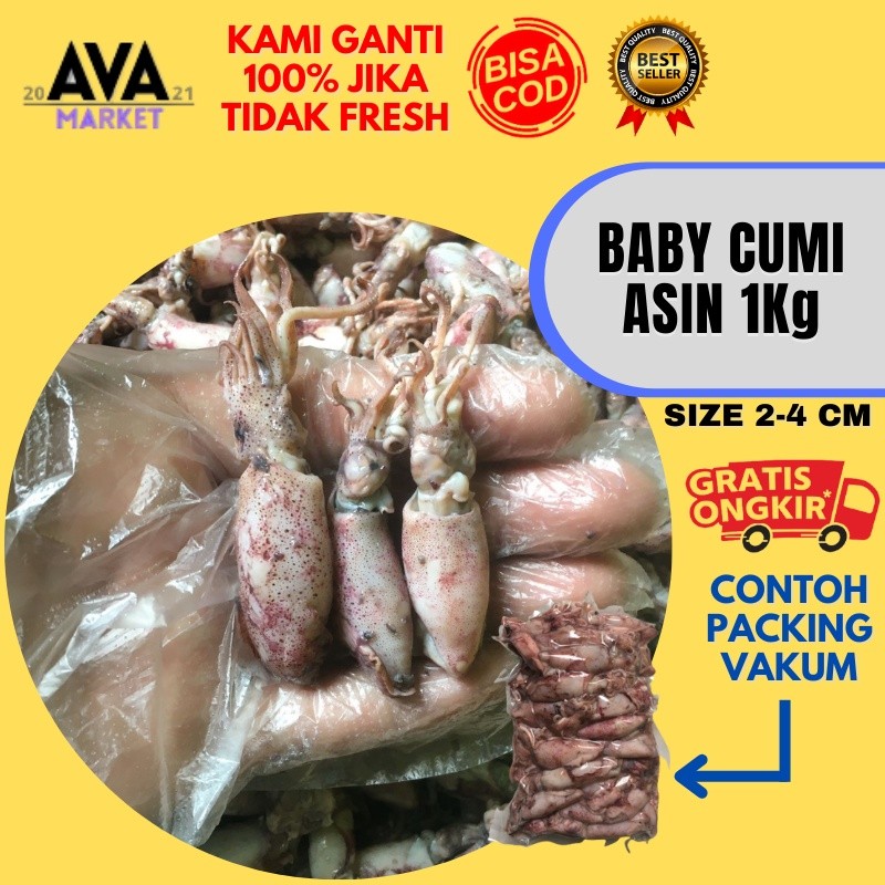 

Baby Cumi Asin Baby Fresh 1KG