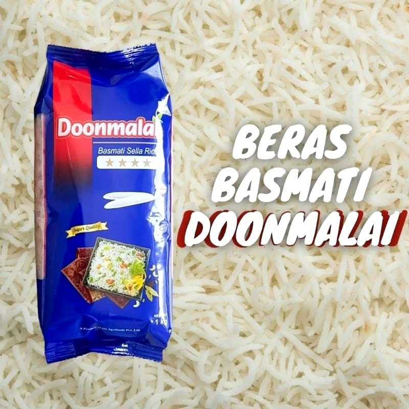 

Sella Rice Beras Basmati Doonmalai 1kg Asli Original / Masakan Arab Nasi Kebuli
