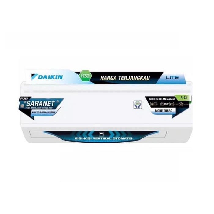 JTTOP" DAIKIN 1PK FTV25AXV14 AC LOW WATT R-32 TERMASUK PASANG