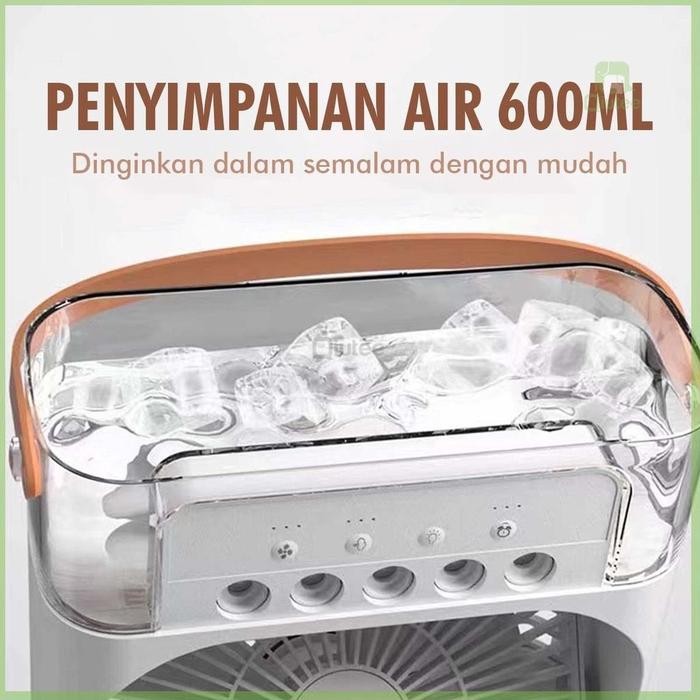 JTTOP" KIPAS PENDINGIN MINI AC PORTABLE 600 ML KIPAS ANGIN AC MINI KIPAS AC PORTABLE KIPAS ANGIN AIR