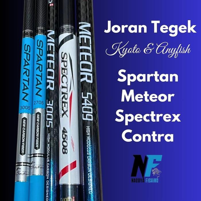New Carbon Fiber Joran Pole/ Tegek Pure Carbon Fsihing Rod Kyoto Anyfish