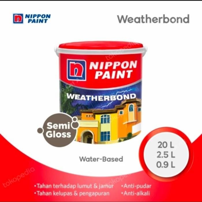Nippon Weatherbond 20 Liter - Cat Tembok Exterior Premium