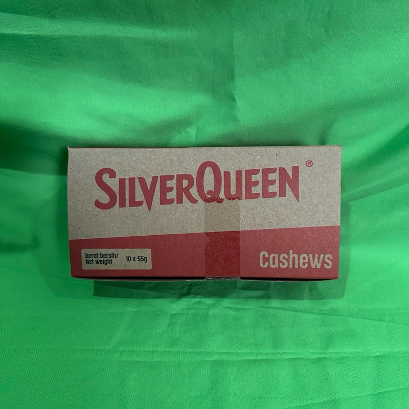 

WHYN!! Silverqueen 55gr Cashew isi 10pcs / perbox