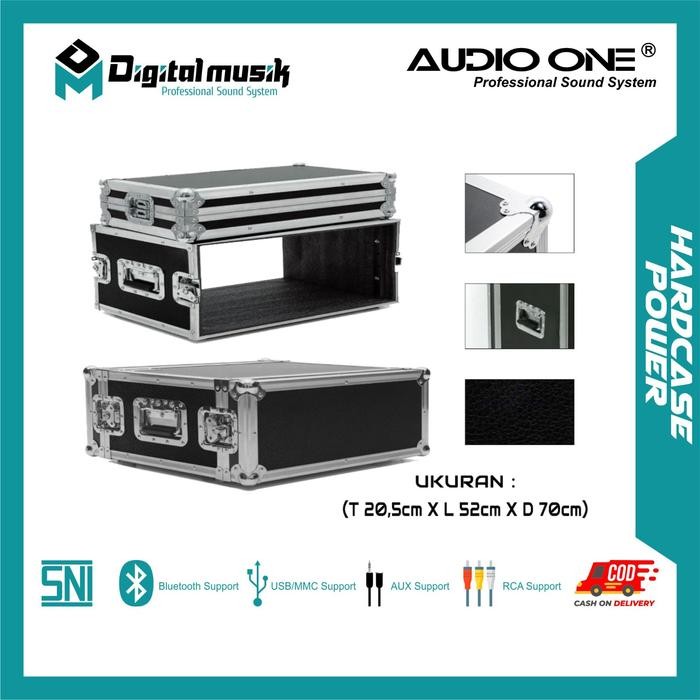 PREMIUM HARDCASE POWER Murah 4U AUDIO ONE
