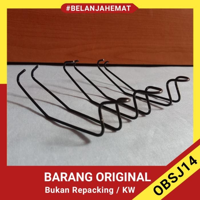 PREMIUM klem kawat besi pengait tebok kandang sangkar burung