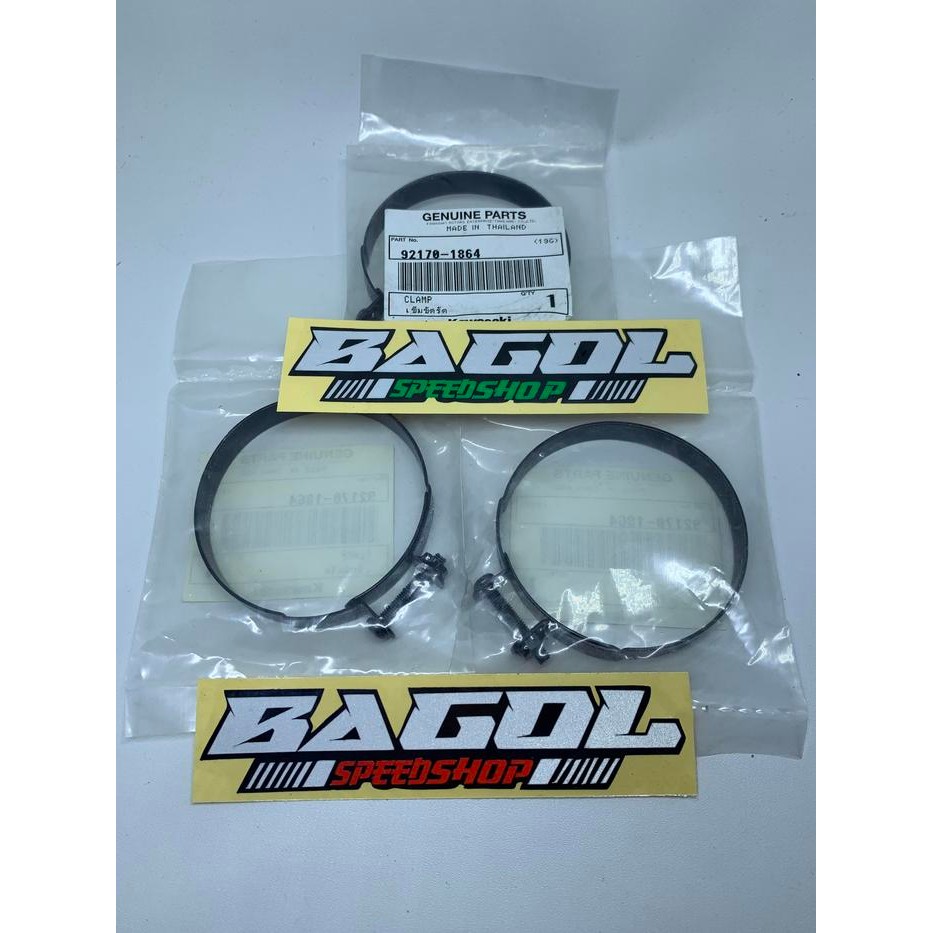 PREMIUM Termurah Bracket Klem Clamp Box Filter Karbu Ninja Rr R Original Kmi