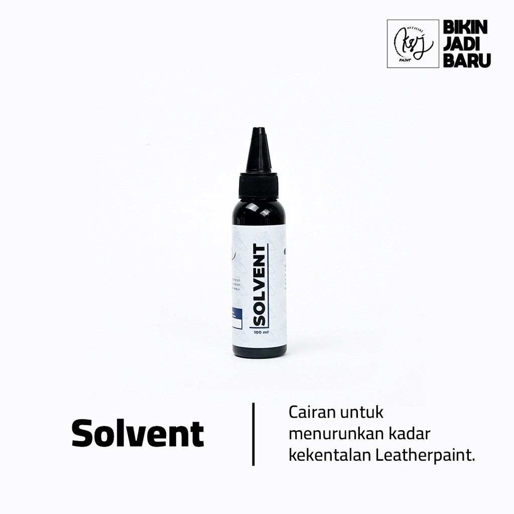 

Pengencer Cat Sepatu KSJ Solvent Leather Paint