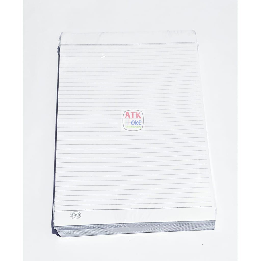 

Sidu Kertas Double Folio Bergaris (200 Lembar)