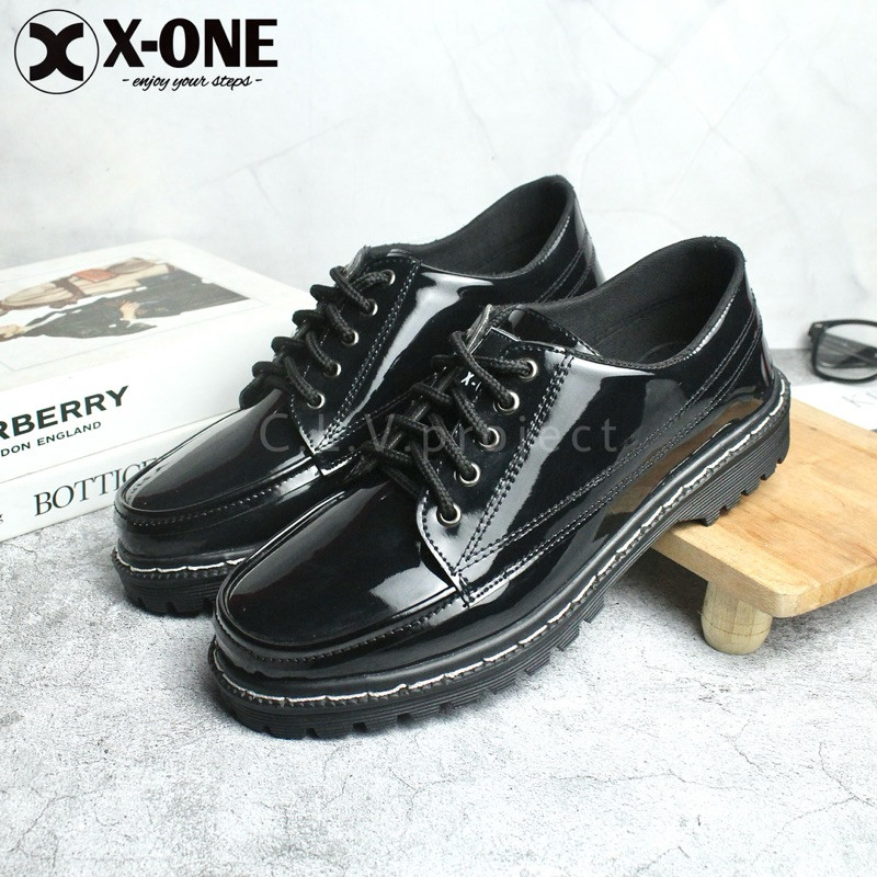 terbaru sepatu formal docmart pria x-one footwear "jossie docmart"