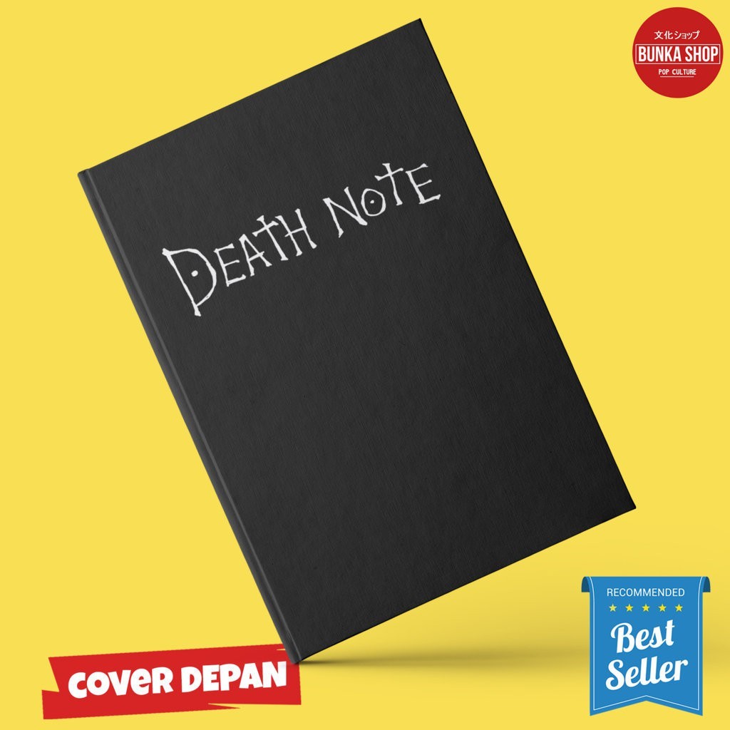 

Notebook Hardcover Anime Death Note Ukuran A5 Jurnal Agenda Binder Diary Gift Couple Anniversary