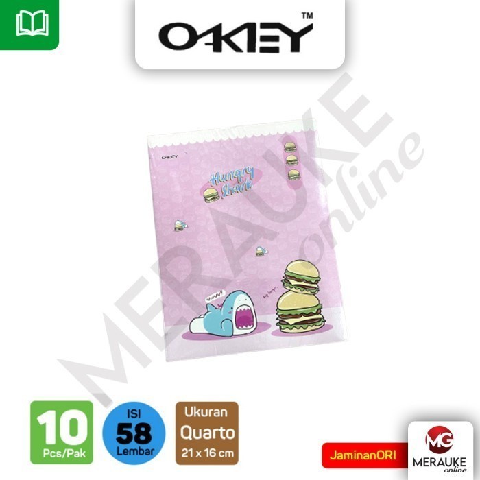 

Buku Tulis Kiky OKEY 58 Lembar (1 Pack Isi 10 Buku)
