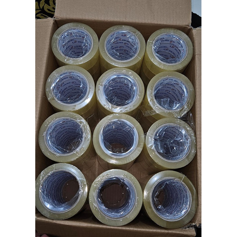 

LAKBAN BENING 100YARD ( 1DUS / 1,KARTON) LAKBAN BENING 72 ROLL COKLAT BENING
