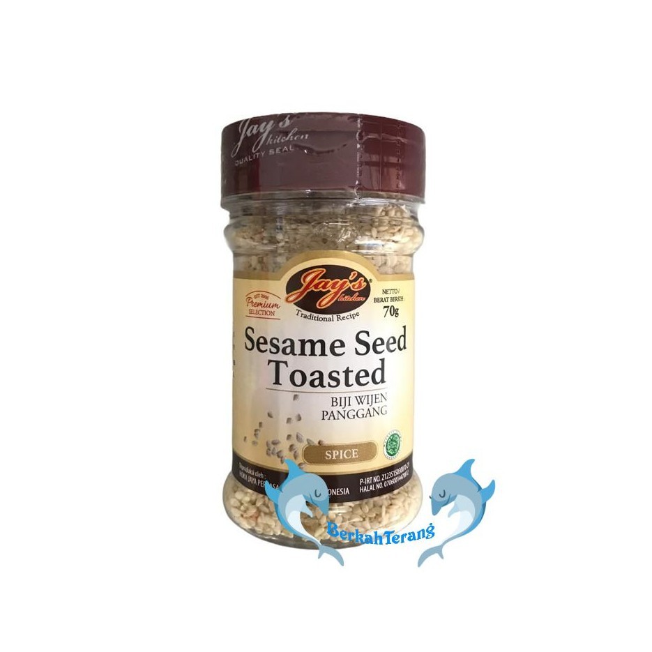 

Jay's Sesame Seed Toasted / Biji Wijen Panggang / Jays / Jay's 70gr