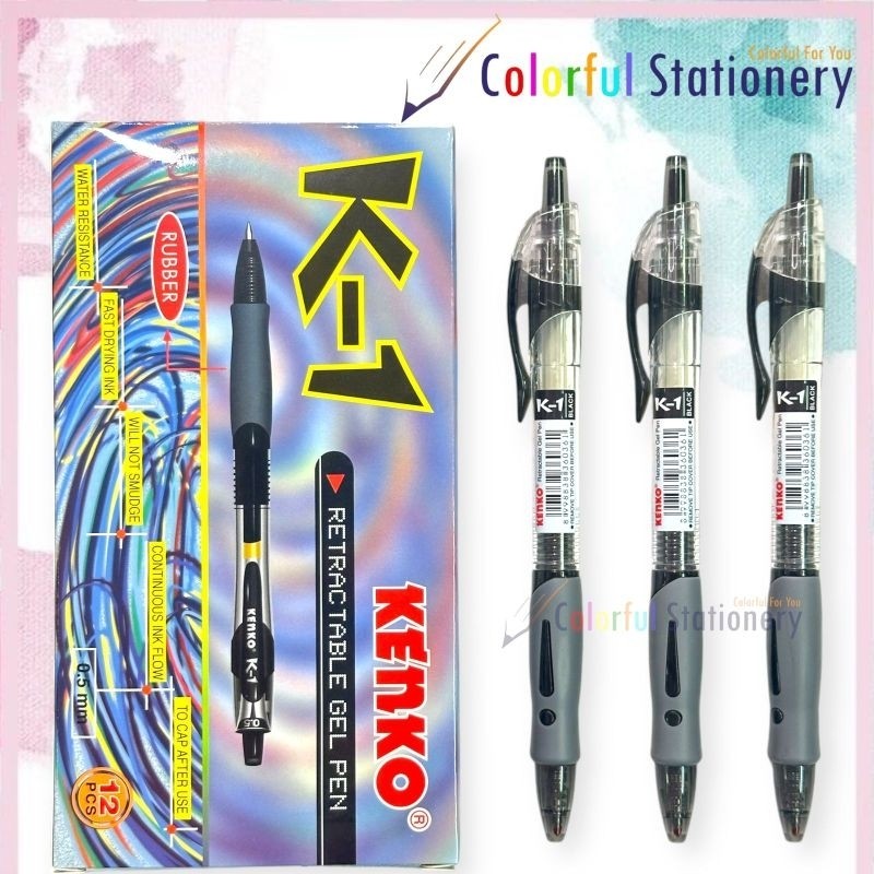

Pulpen / Ballpoint / Gel Pen Kenko K1 (12 Pcs) WE!!!