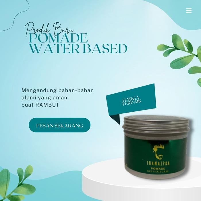Treatment Rambut Rontok Dengan Najpra Pomade Waterbased 150Gr Original -Gratisongkir