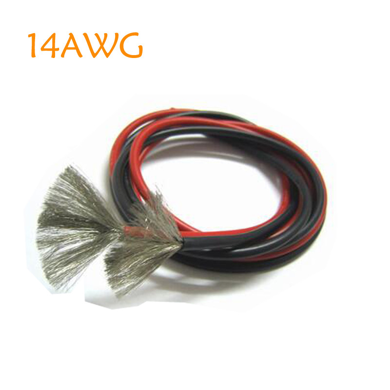 14 AWG SR Wires 14AWG Silicone Wire 14# silica gel wires AWG14 high Temperature Tinned Copper Cable