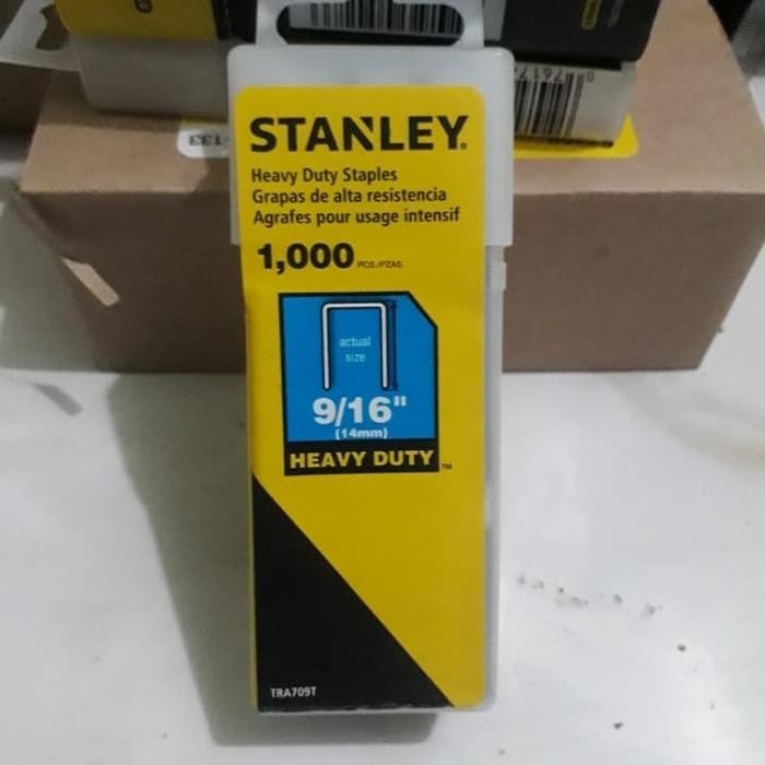 

No Na - Isi Staples 9/16" - 14Mm Heavy Duty Staples Tra709T Stanley 1000Pc