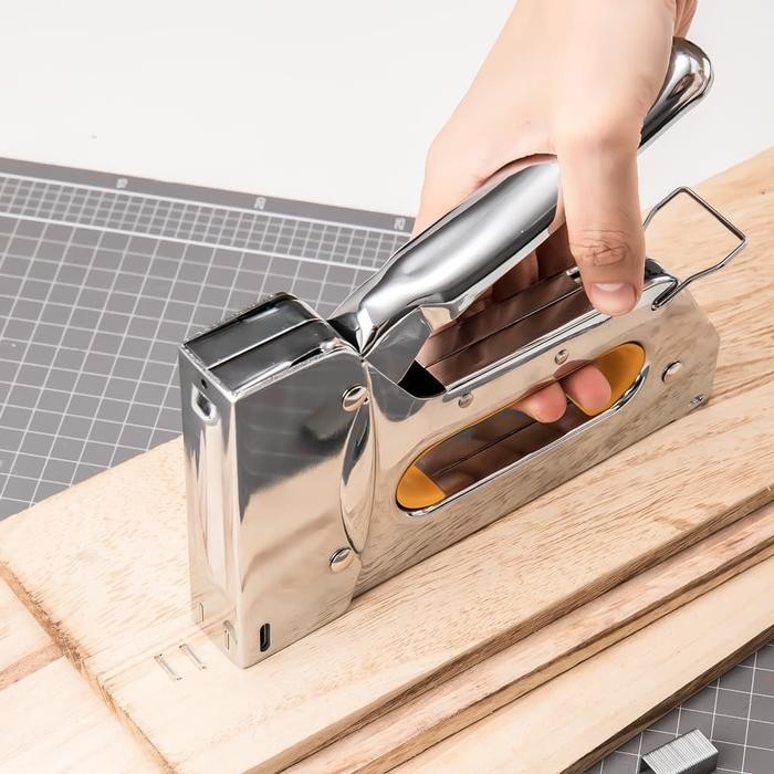 

No Na - Deli Et35111 Stapler/Stapler Jilid-Metal Tacker 14Mm