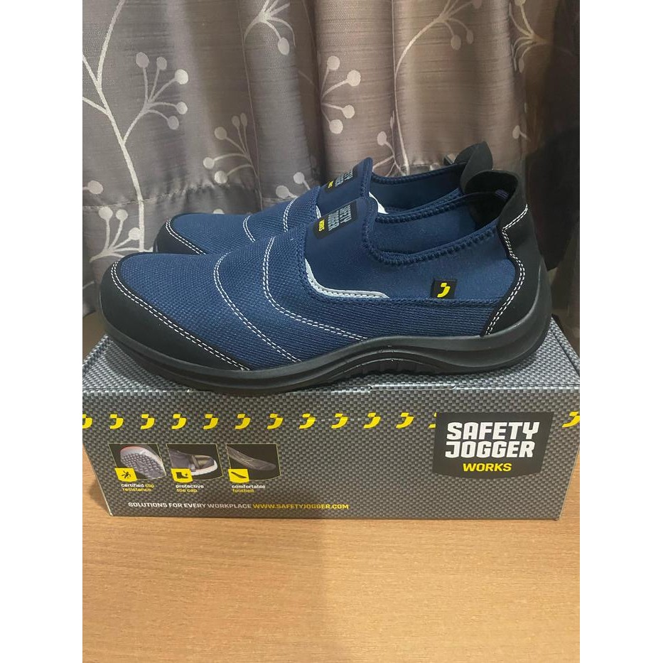 Sepatu Safety Jogger Yukon Navy S1P