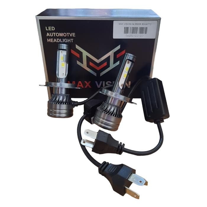 Lampu Mobil Led H4 Foglamp H4 Headlamp H4 Max Vision 60Watt