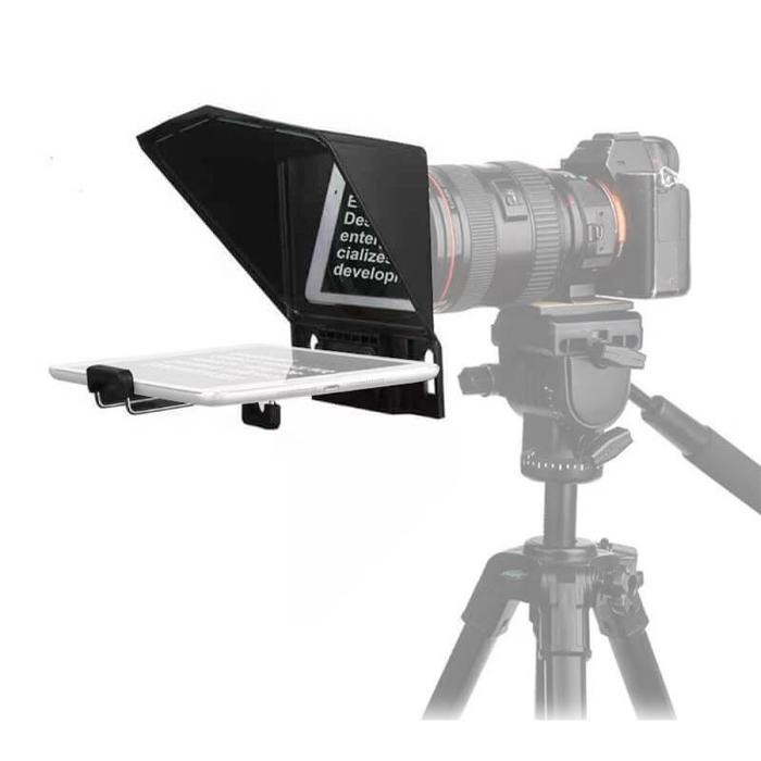 Desview T2 Broadcast Teleprompter For Camera Interview Desview T2 Garansi Resmi