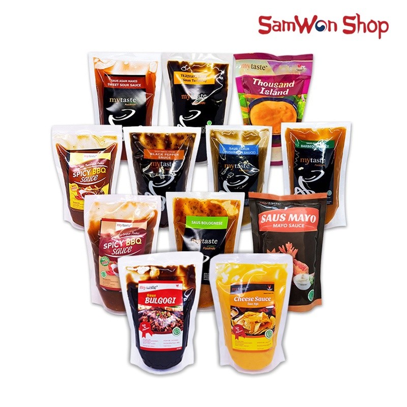 

MYTASTE SAUS 500 GRAM - MY TASTE SAUCE FOR DRESSING & MARINADE