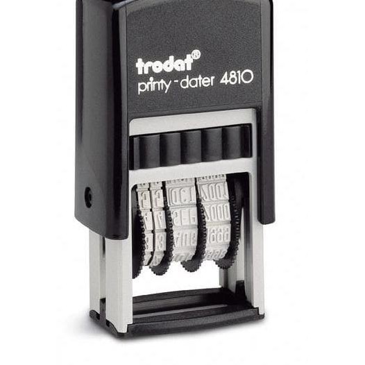 

Trodat 4810 Stempel Tanggal / Dater Stempel Trodat / Stempel Trodat / Trodat Printy Dater WE!!