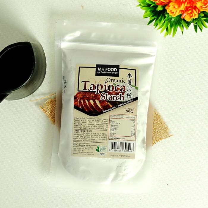 

SALE !!! MH FOOD ORGANIC TAPIOCA STARCH FLOUR 200GR READYY