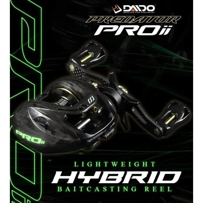Reel Daido BC Predator 200 Pro II , King Predator 300L 400L, Predator Finesse 150SW,