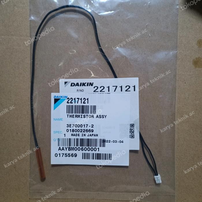 JTTOP" TERMIS/THERMISTOR AC DAIKIN TIPE FTC /FTKQ ORI DAIKIN