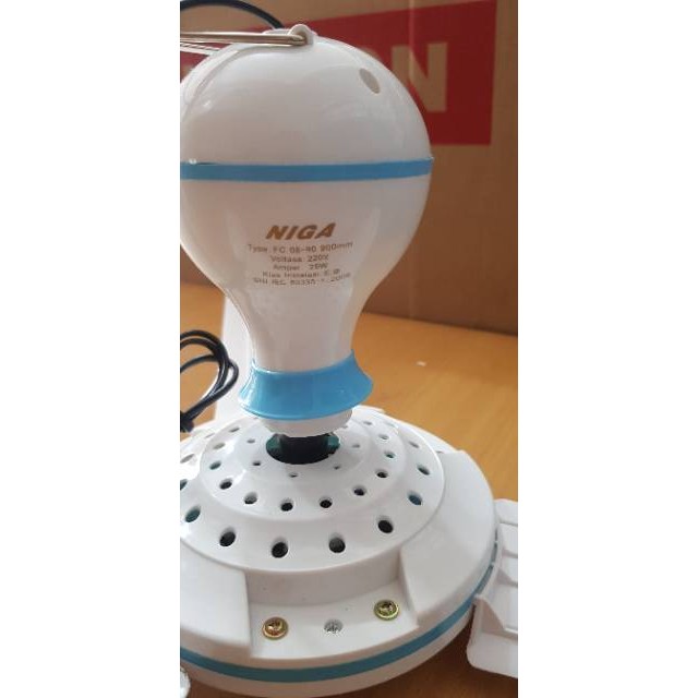 KIPAS ANGIN GANTUNG NIGA 25 WATT 25W / MINIFAN NIGA 25 WATT
