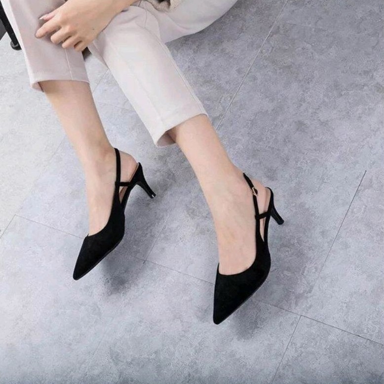 2025 CLASSY SUEDE 7CM HEELS - SHOEPONIC ELINO HEELS