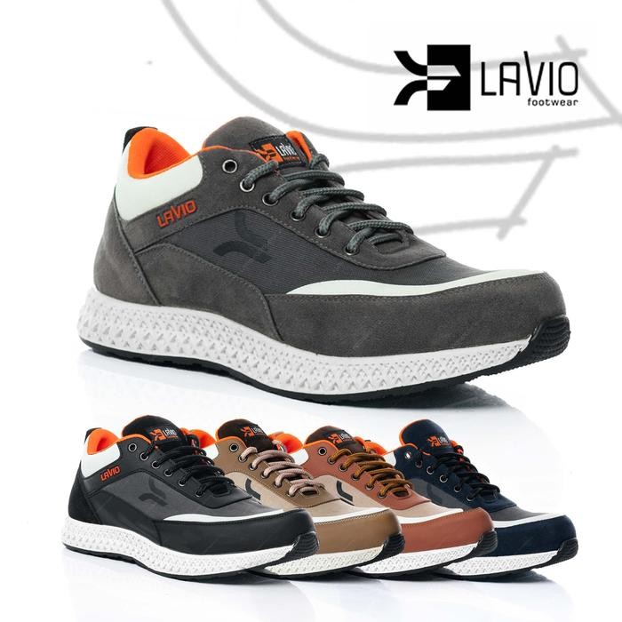 

Terlaris Sepatu Safety Sporty Sneakers Lavio Hugo Ujung Besi Best Quality Glow In The Dark
